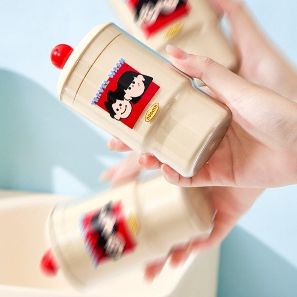 Portable Travel Toileting Set creative Rinsing Cup Toothbrush Storage Box  Outdoor Activities