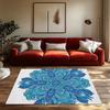 Boho Area Rug Washable Non Slip Modern Abstract Pattern Carpet Living Room Decor Home Accent Floor Mat Bedroom Rugs Hippie Rug