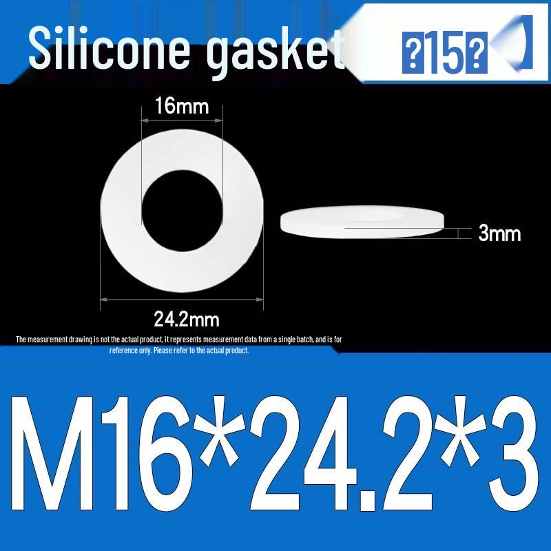 Silicone High-Temp Waterproof Gasket & Shock Absorbing Seal Pad