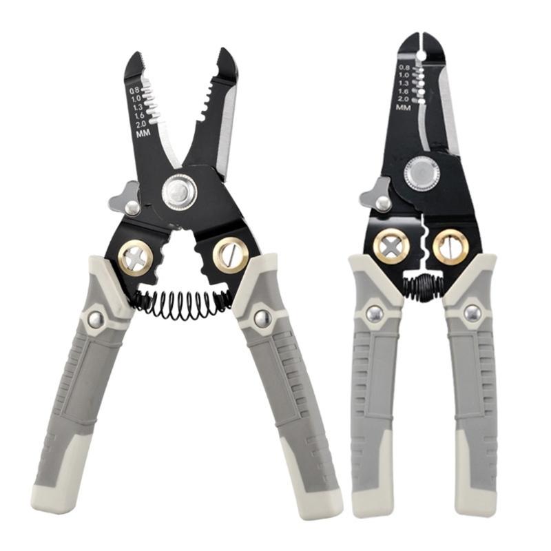 Multifunctional Electrician Pliers For Wire Splitting Stripping Cutter For Electricians Pliers Terminal Hand Tool