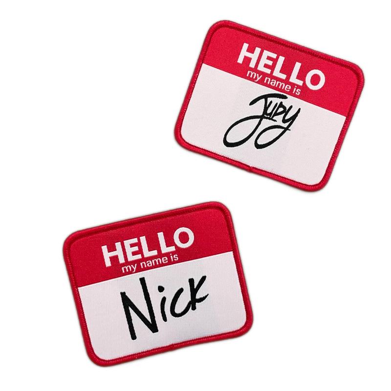 Zootopia 2 Nick & Judy Gewebtes Abzeichen Ausweiskarte - Neues Anime-Zubehör