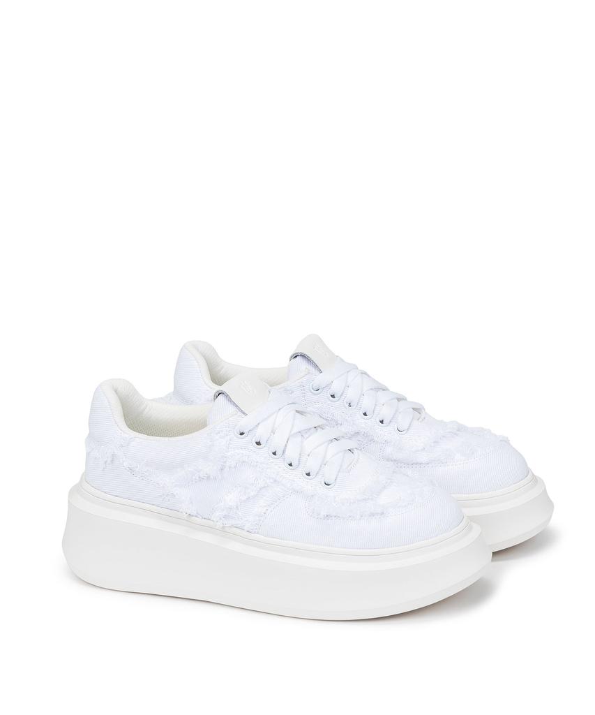 Lovecharm Tissé Sneakers_White