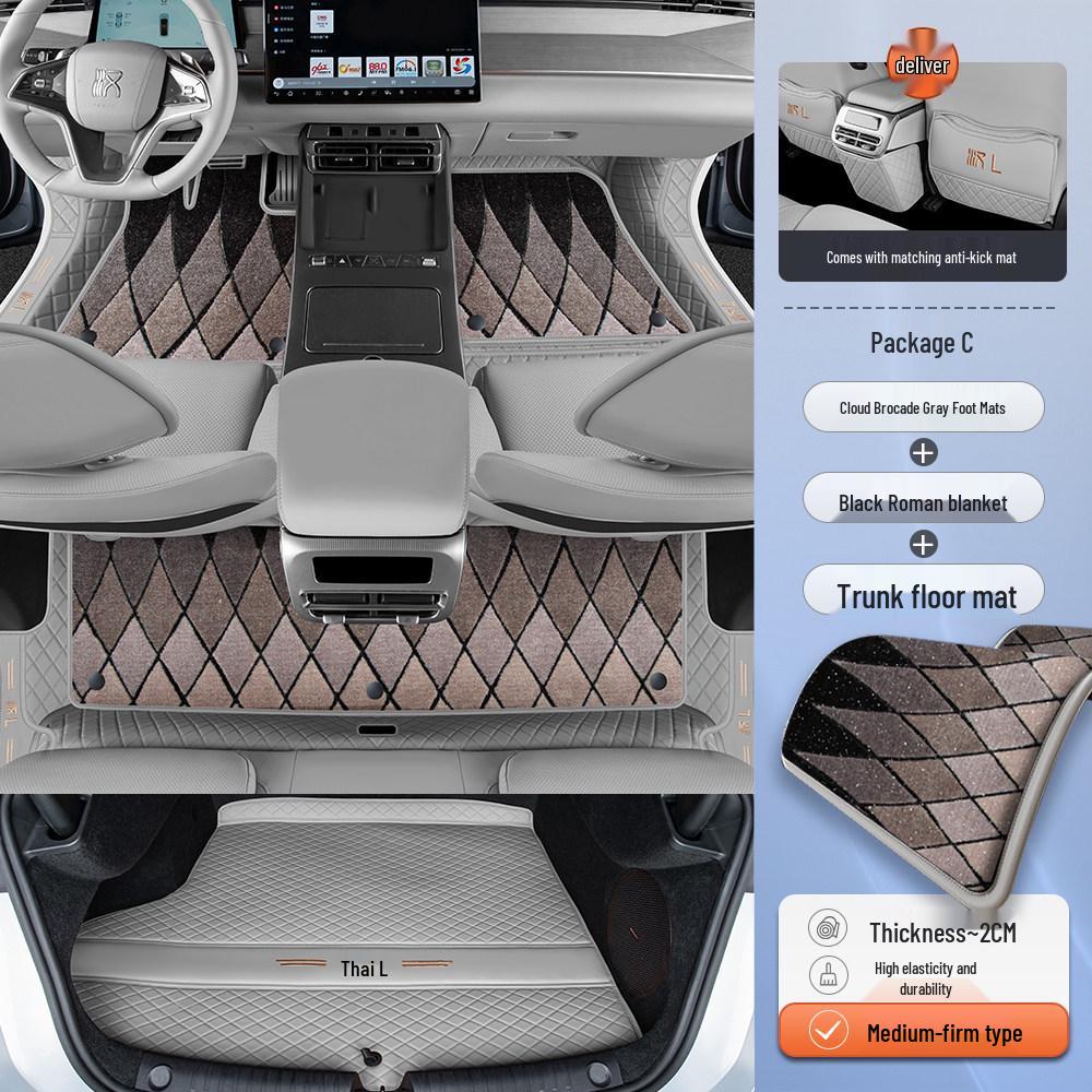 BYD Han L 2025 Model DMI Full Surround EV/DMP Car Floor Mats