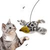 Flapping Wings Sparrow Toys Rechargeable Simulated Chirping Bird Cat Toy Bird Chirping Cat Toy for Indoor Cats