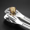 304 Edelstahl Lebensmittel Clip Grill Clip Gebratenes Steak Clip Backen Brot Clip Buffet Fast Food Food Clip Gebratenes Gemüse Clip