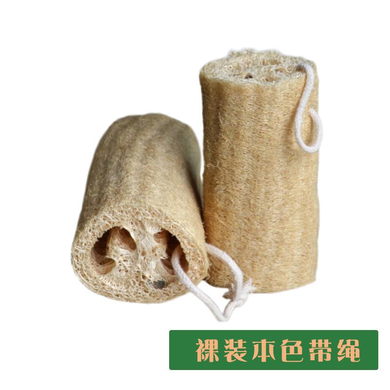 1pc Natural Loofah Sponge Dishwashing Brush Organic Loofah Pulp Brush Pot Bath Shower Scrubbing Washcloth The Laundress Spray
