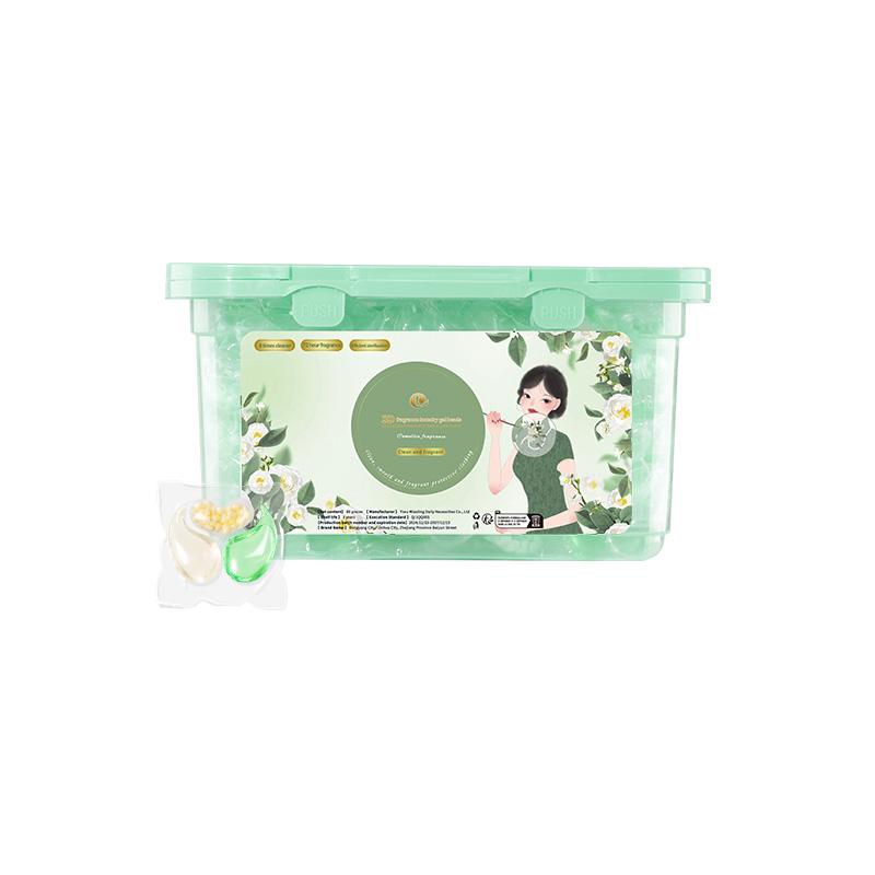 Super Deep Cleaning Environmentally Friendly Laundry Beads Super Strong Color Fixing Softener Laundry Capsule Laundry Detergent