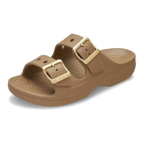 crocs Saturday Metallic Buckle Sandals Women s 213316