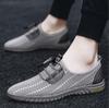 Summer Breathable Casual Men Shoes Business Mesh Dress Shoes Men Sneakers Soft Flats Hot Sale Summer Casual Shoes Moccasins