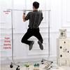 Outdoor Stainless Steel Telescopic Folding Display Stand for Clothing Store and Mall Exhibitions