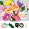 DIY Chenille Stick Flower Bouquet Kit
