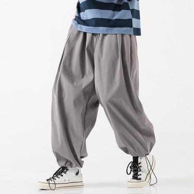 Streetwear Harem Pants Men's Baggy Jogging Sweatpants Oversized Wide Leg Pants Casual Men Trousers