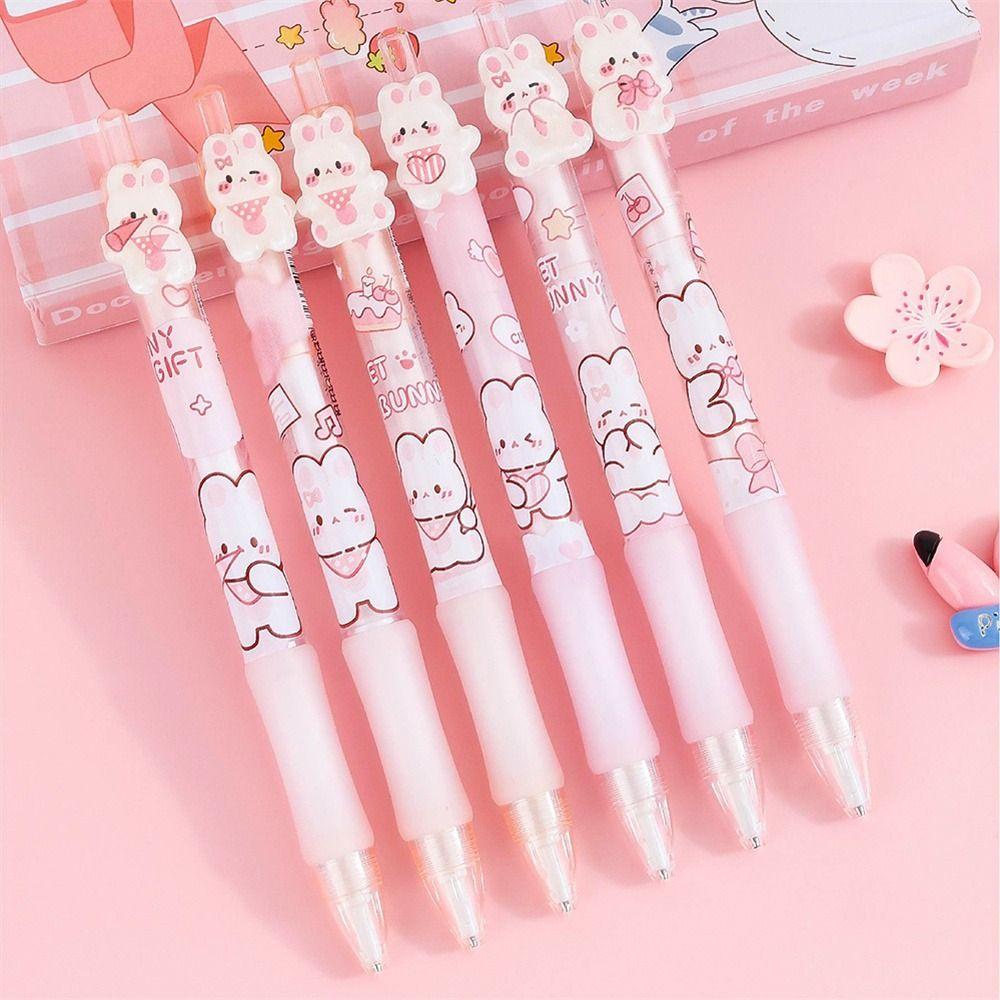 Press Pen Mechanical Pencil Cute Bear Writing Pencils Drawing Automatic Pencil Kids Gift