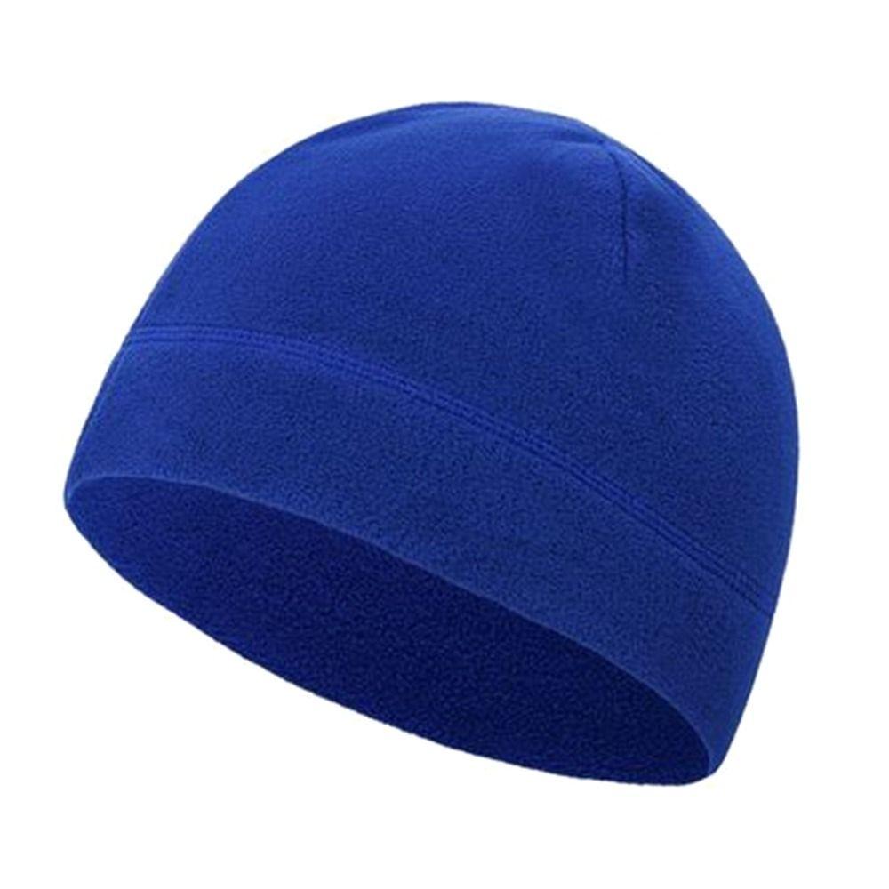 Slouchy Running Cycling Cap Polar Fleece Running Beanie Winter Ski Cap  for Men Women