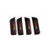 Accessories For Ford Fusion Mondeo 2014 2015 2016 Car Front Inside Car Door Storage Pallet Armrest Container Box Cover Kit Trim