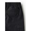 H M Loose Fit Twill Cargo sHorts Black