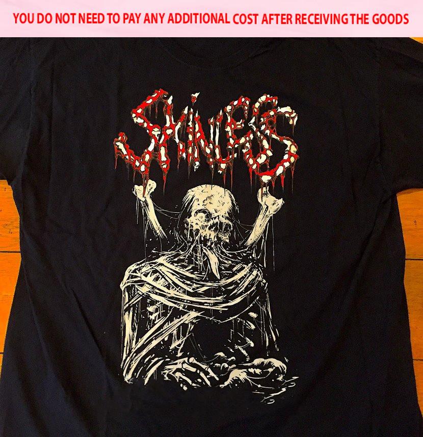 Hot Skinless Band Foreshadowing Our Demise Black S-5XL Shirt SN246 XL
