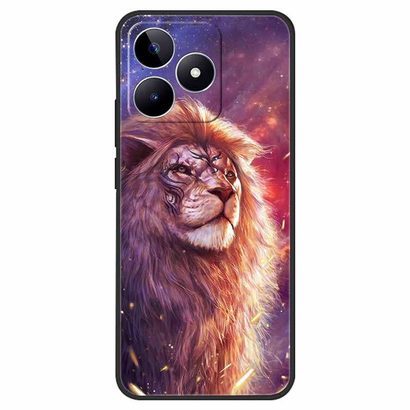 For Realme C53 Case Shockproof Soft silicone TPU Back Cover For OPPO Realme C53 4G Phone Cases Cartoon RealmeC53 C 53 2023