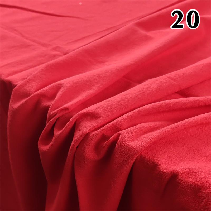 100x138cm Summer Thin Sand Washing Imitation Linen Fabric Washed Cotton Fabric DIY Sewing Hanfu Dress Shirts Background Cloth