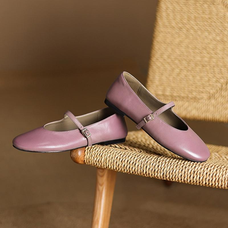 Fashion AIYUQI Women's Mary Jane Shoes 2025 New Flat Shoes Female Non-slip Shallow Large Size  Ballet Shoes For Women