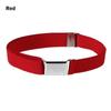 Gift Pants Strap Solid Color Boys Girls Alloy Buckle Waistband Kids Canvas Belt Adjustable