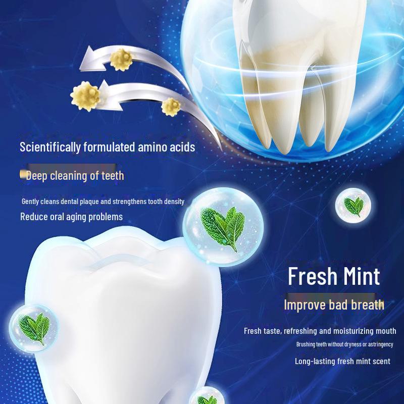 Lannifanko 5 New Toothpastes: Peach Mint, Lime Mint, Cherry Mint, Strawberry Mint, Ocean Mint Whitening.