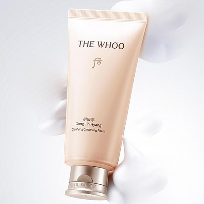 The History of Whoo Gongjinhyang Cleansing Foam – Micro-Foam Pore Purifying & Moisturising Cleanser, Korean