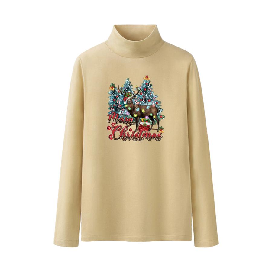 Ziegenflicken Froher Weihnachtsbaum Kunsthandwerk Bügeln DIY Zubehör Kleidung Applikation Wärmeaktivierter Transfer Aufkleber