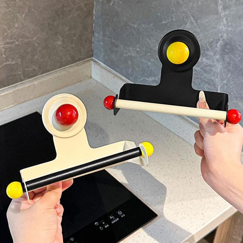 

No Fixing Required Mounted Bathroom Tissue Roll Dispenser Modern Punch-Free Wall-Mounted Roll Paper Storage Rack 1pcs
