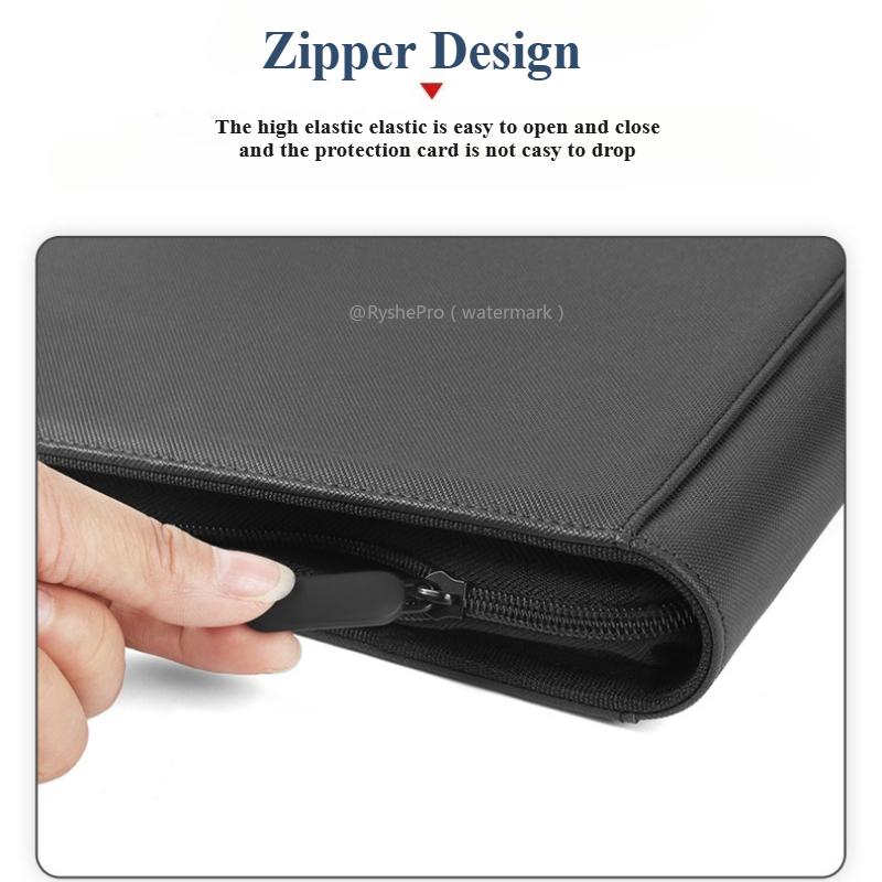 Toploader Binder Holds 252+ Top Loaders 9 Pocket Top Loader Binders for 3" X 4" Rigid Card Holders for MTG TCG  Sport Cards