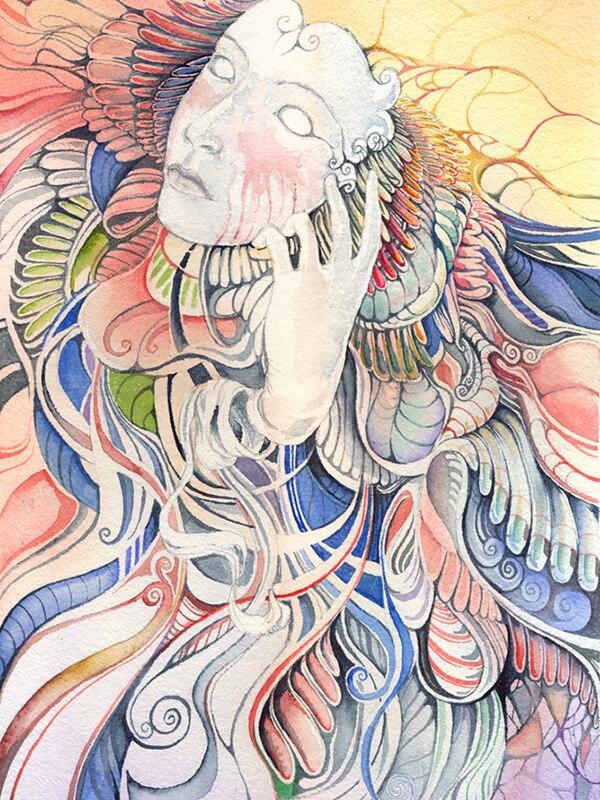 Tam Yuvarlak Elmas Nakış Çizgi Roman Hayvanlar Diy 5D Elmas Boyama Karikatür Soyut Portre Taklidi Duvar sanat posterleri