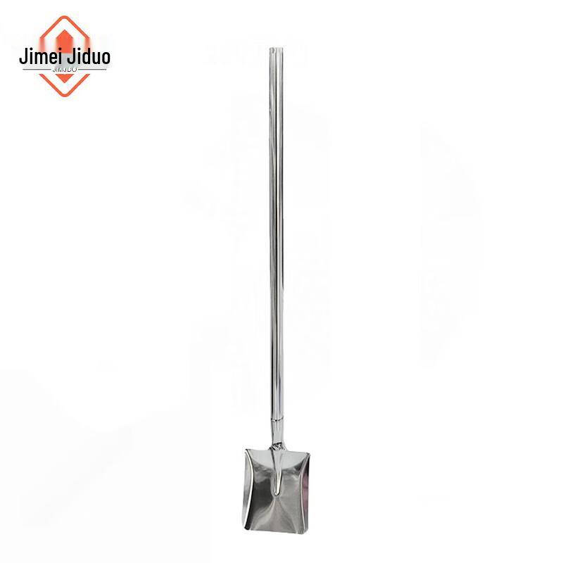 Jimeijiduo Stainless Steel Square Handle Wok Spatula Square 18cm