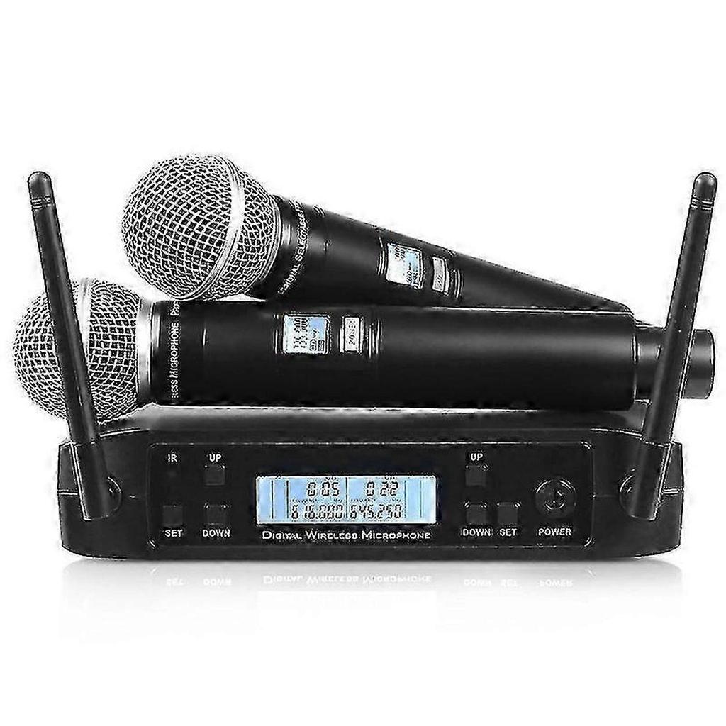 Sistema Microfonico Dinamico UHF Shure GLXD4 per Canto sul Palco e Discorso con Portata 80M