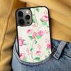 Floral Chic Roses Tulips Garden Soft Phone Case for iPhone 17 Air 16e Pro max 15 Pro 13 14 Plus 11 12 MagSafe Magnetic Coque