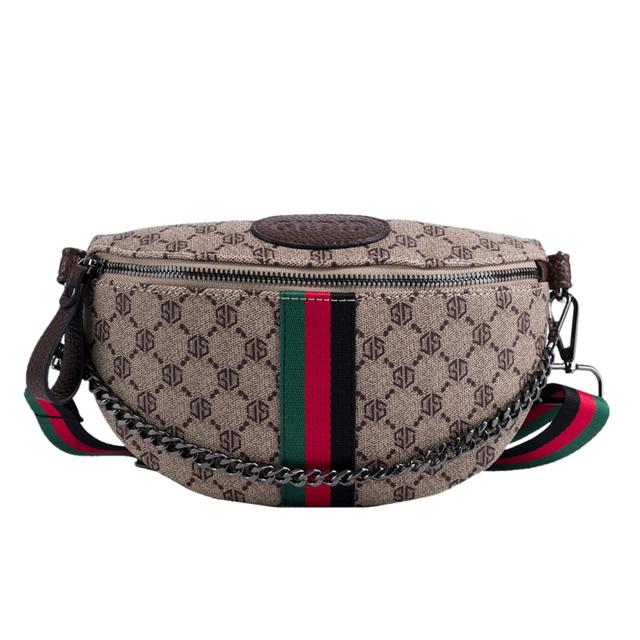 

Women s Belt Bag Female Handbag Shoulder Chain Small Fanny Packs for Women Brand Waist Packs Phone Purses Ladies Chest Bags кавовий
