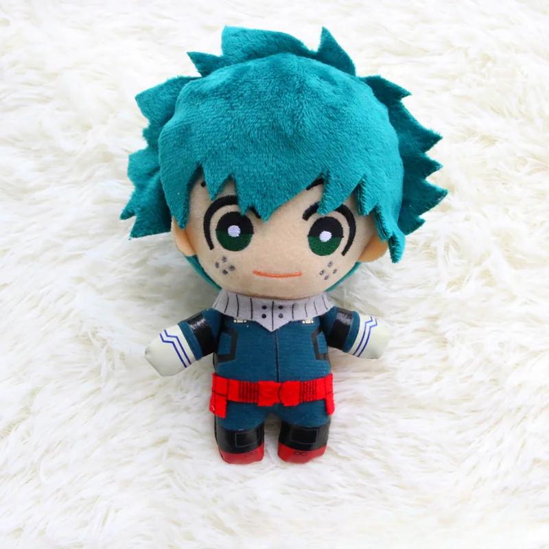 15CM My Hero Academia Anime Izuku Midoriya Katsuki Bakugou Shouto Todoroki Plush Pendant Toy Soft Plush Doll Gift