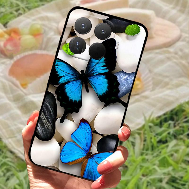 For Xiaomi 15T Pro 15TPro Phone Case Fashion Painting Silicon Soft TPU Cover Coque For Xiaomi 15 T Pro Case Etui Shockproof Capa