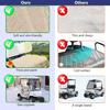 Universal Golf Cart Seat Blanket Soft Fabric Breathable Golf Cart Seat Blanket Covers Easy To Clean for Golf Enthusiasts