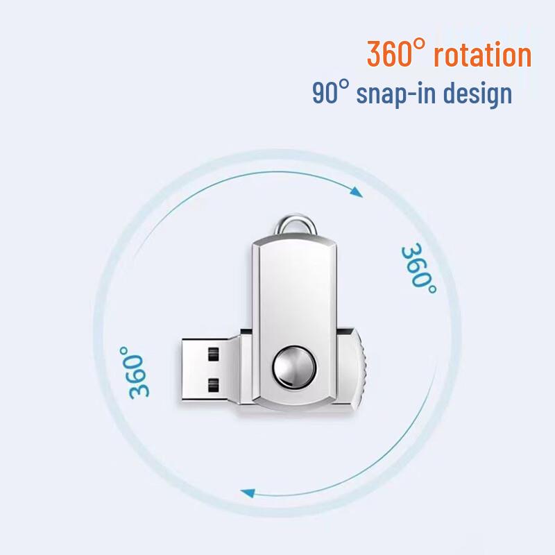 OLOEY Mini Metal USB 3.0 Flash Drive