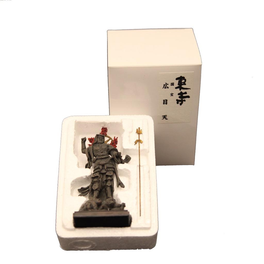 [Supervisado oficialmente por el Templo Toji] Estatua de Buda en miniatura de Komokuten (Kukai) [Mandala 3D de 21 piezas, Conmemorando el 1200º Aniversario del