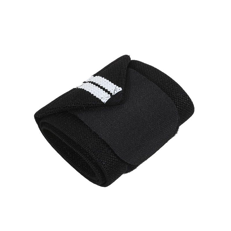 1PC Stripe Elastic Compression Sports Wristband Sweatband Adjustable Breathable Support Wrap for Gym Workout Tennis Weightlifting