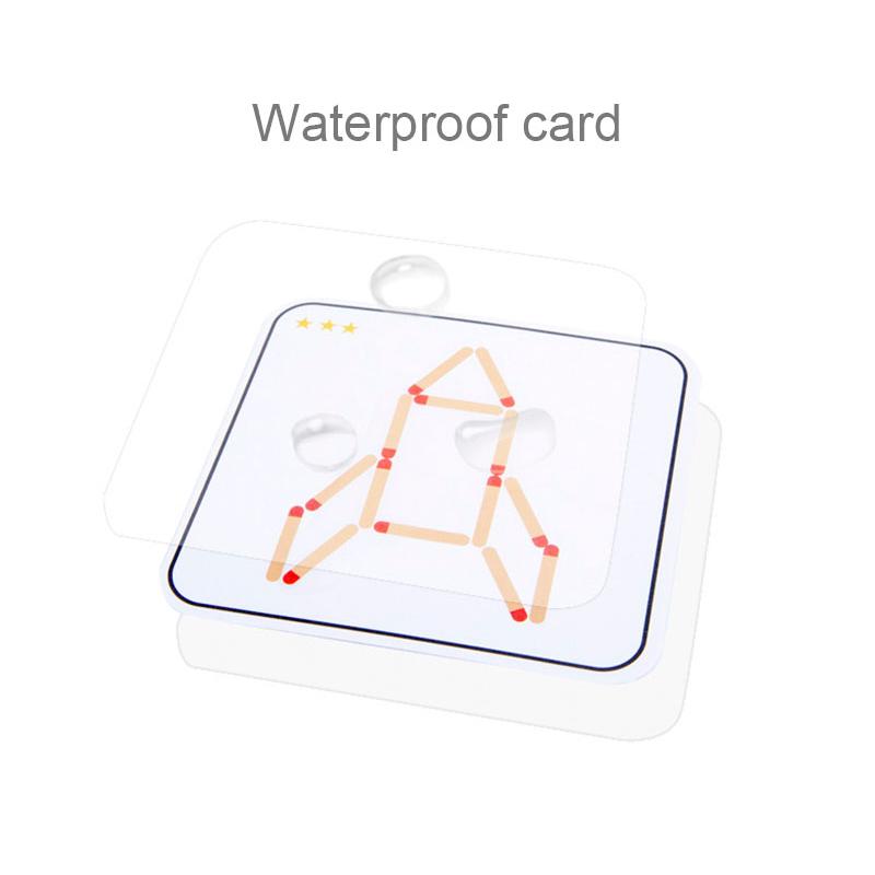Match Puzzle Game Drevená hračka DIY Matematická geometria Stolná hra Myslenie Matching Logic Training Detské vzdelávacie hračky