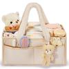 REBEAUQ Diaper Storage Large Capacity Diaper Storage Case for Baby Multifunctional Foldable Diaper Storage Baby Storage Box for Toys and Small Baby