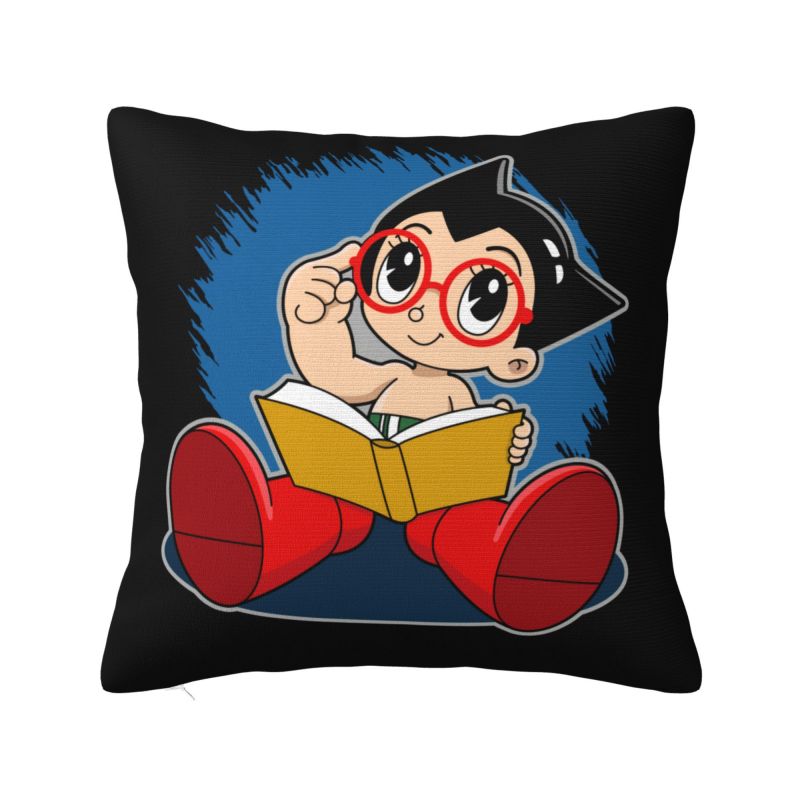 

Custom Luxury Astroboy Anime Cushion Cover 45x45cm Polyester Atom Project Pillow for Car Square Pillowcase 30cmx30cm