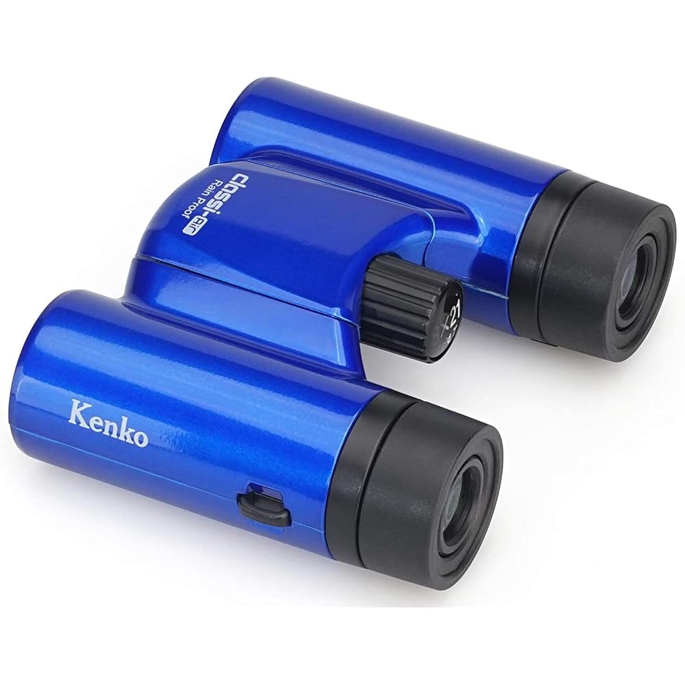 Kenko Classi-air 8x21DH Binoculars for Concerts, Roof Prism Type, 8x Magnification, 21mm Objective Lens, Ultra-Lightweight, Compact, Multi-Coated, Blu