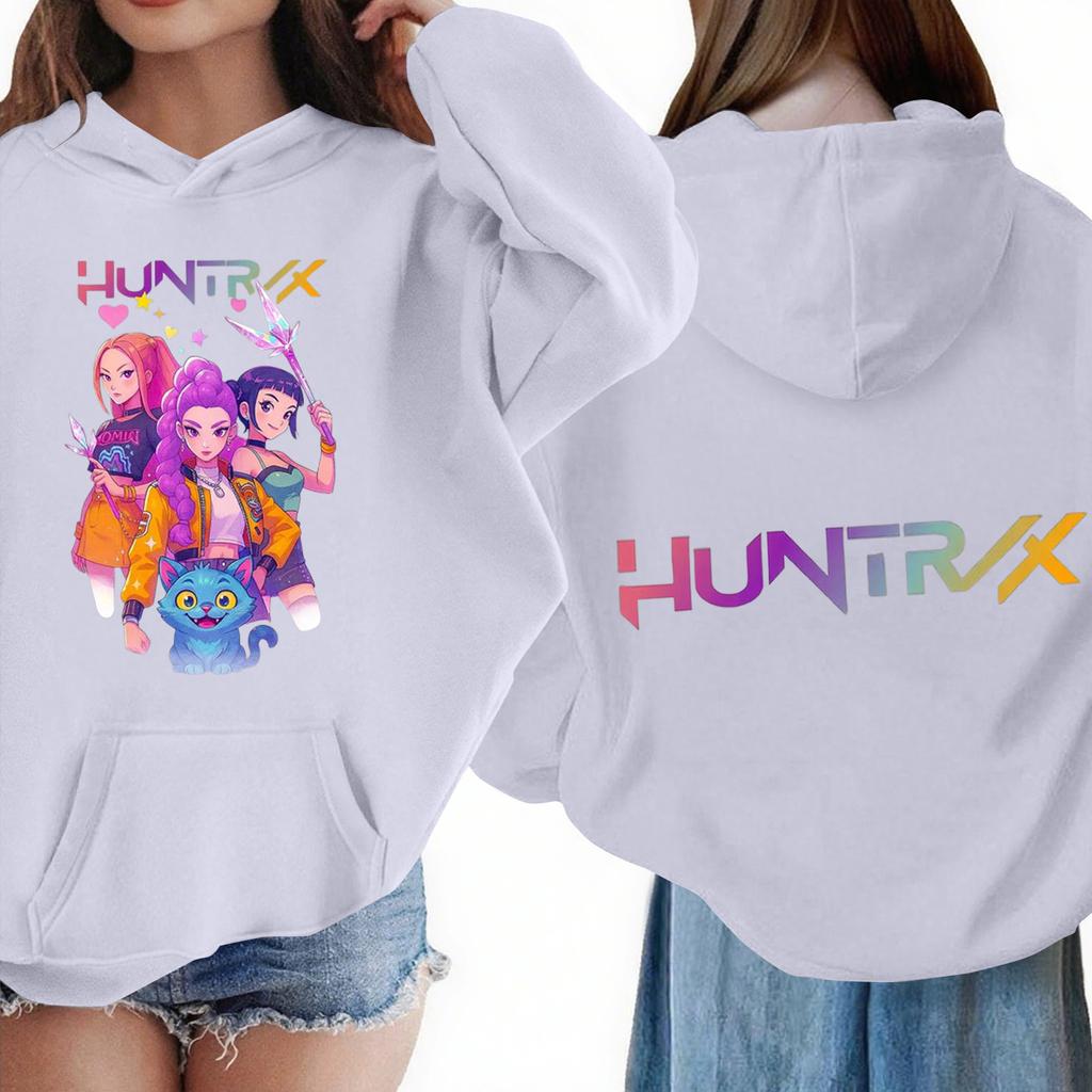 Children's Hoodie Boys And Girls Solid Color Long-sleeved Hooded Pocket Hoodie