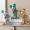 Luxury Creative Home Decor: Mickey Mouse Cartoon Ornaments for Living Room, TV Cabinet, and Entrance