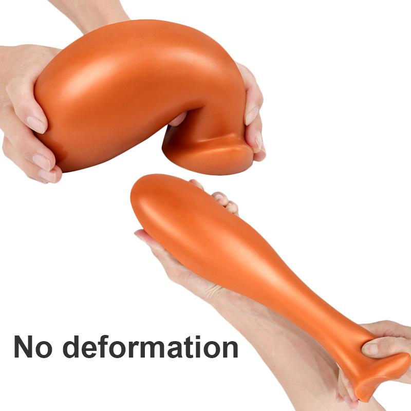 Silicone Dragon Egg Anal Plug Large Prostate Massager Soft Rear Court Training Dilator Adult Sex Toy