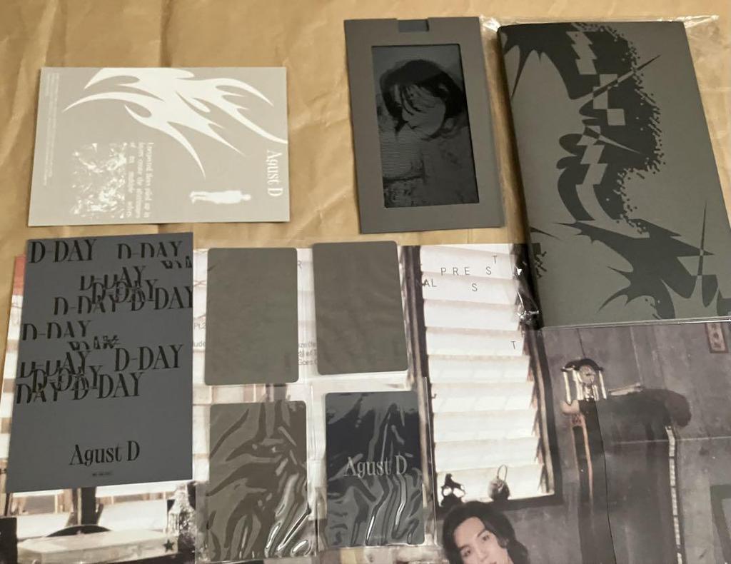 [USED] Official BTS Suga Yoongi D-DAY Bulk Sale