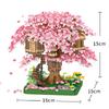 Childrens Sakura Tree Micro Block Building Kit With Abs Plastic Pieces For Creative Play And Gift